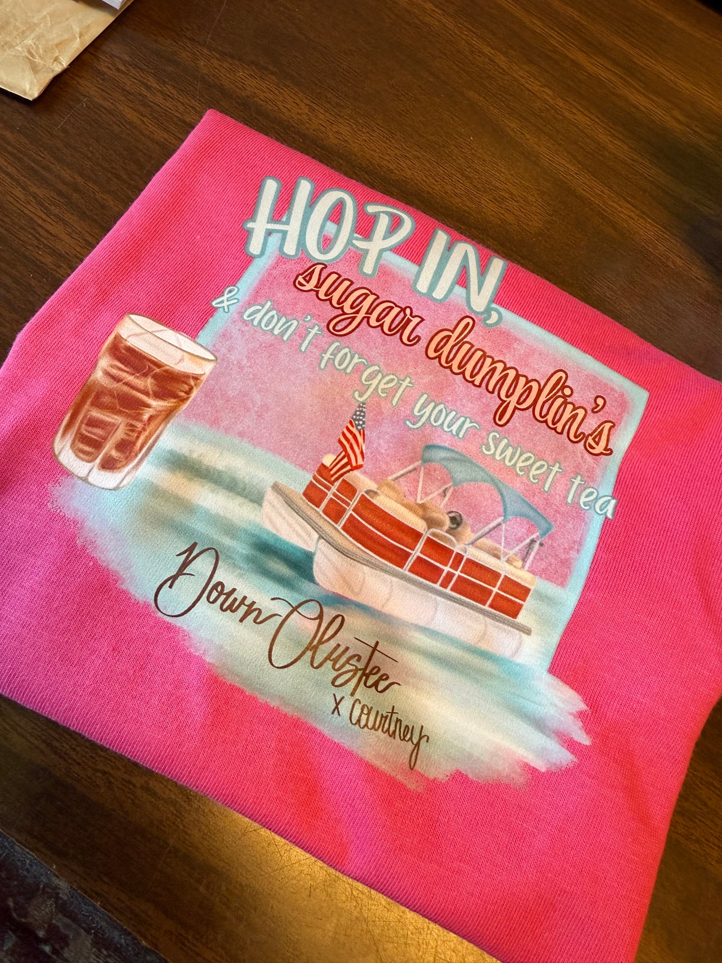 Down Olustee x Courtney Wallace Hop In Sugar Dumplin's