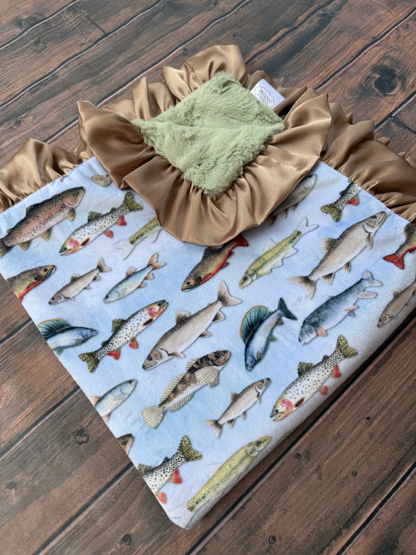 Gone Fishing Teether 10X10