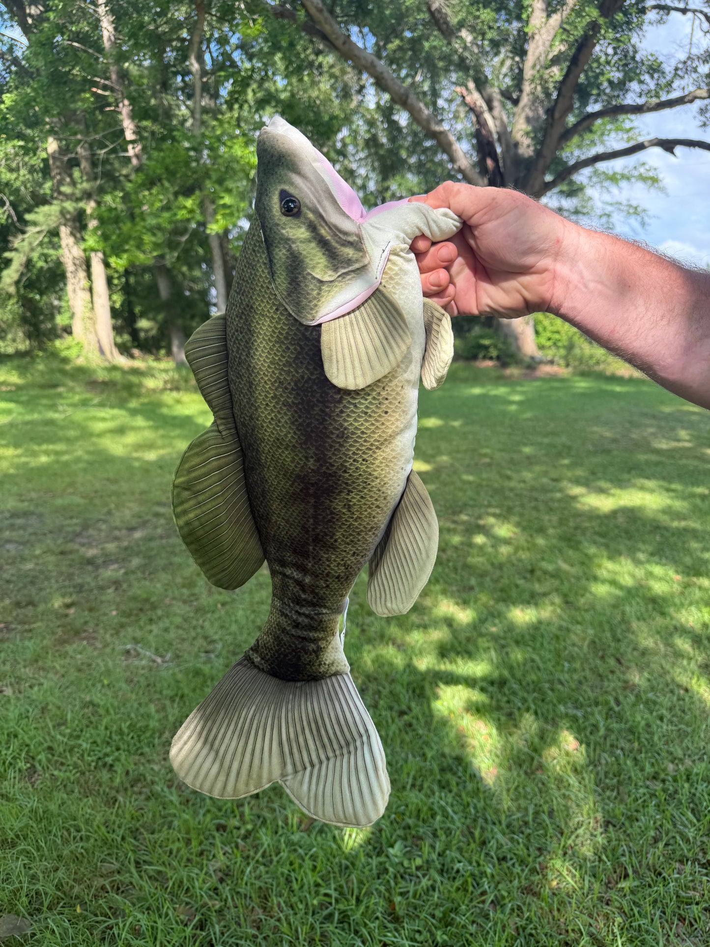 22” Bass Stuffed Animal