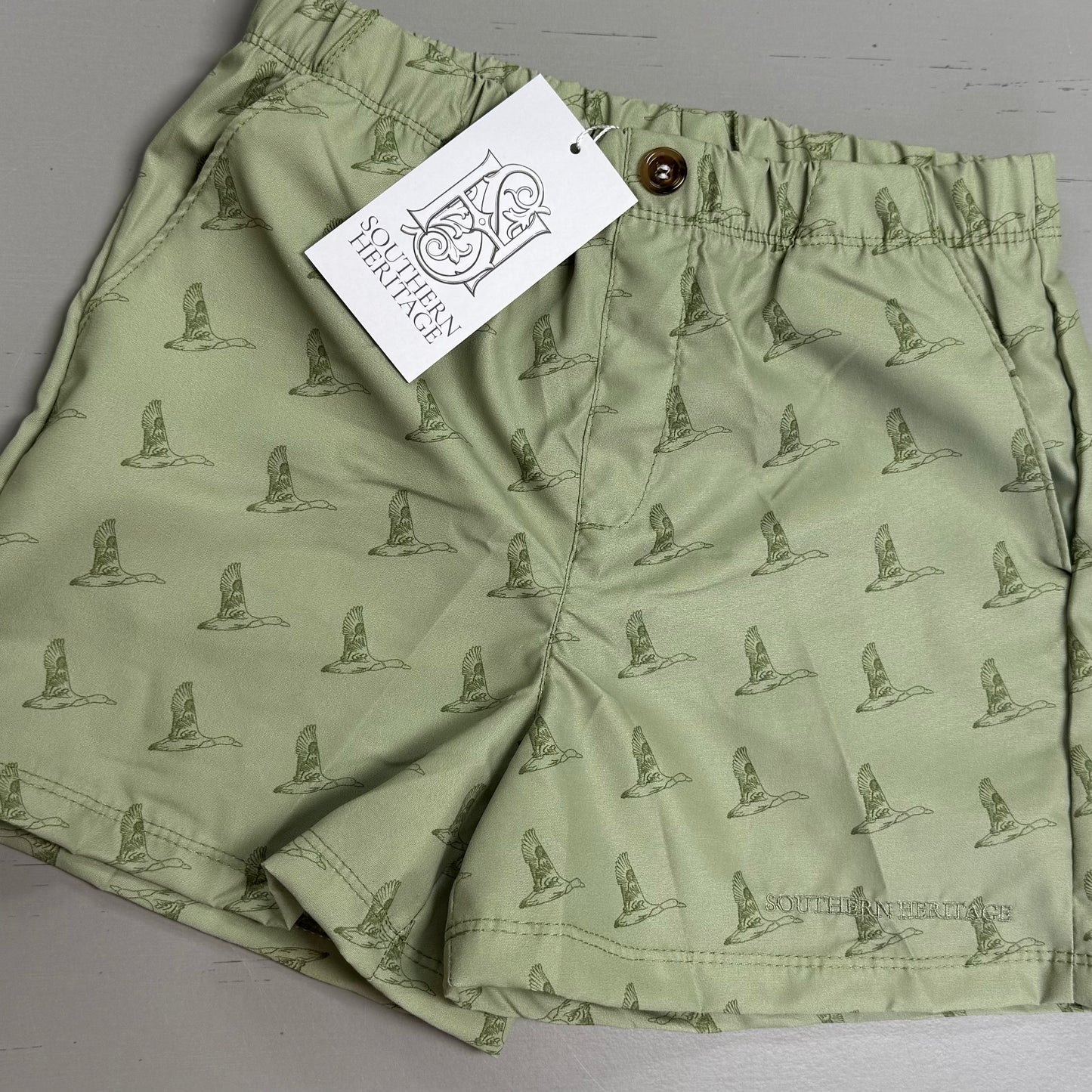 Southern Heritage In Flight Sage Shorts