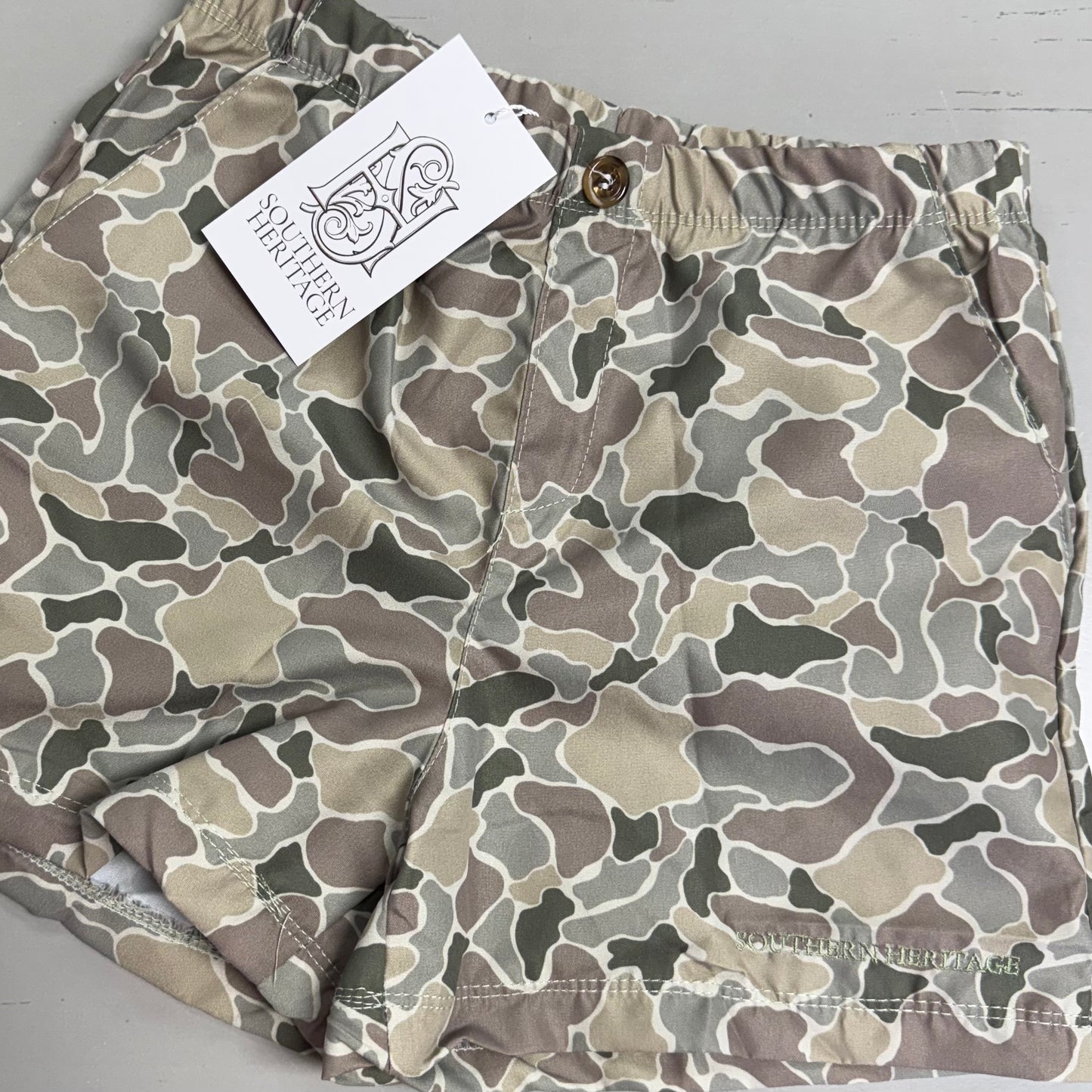 Southern Heritage Duckin' Cover Camo Shorts