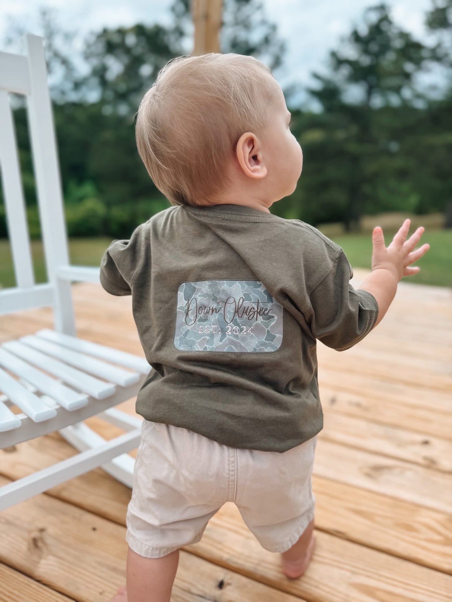 Down Olustee Camo Tee