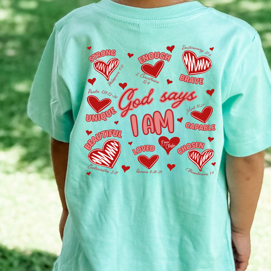 God Says I Am Valentines