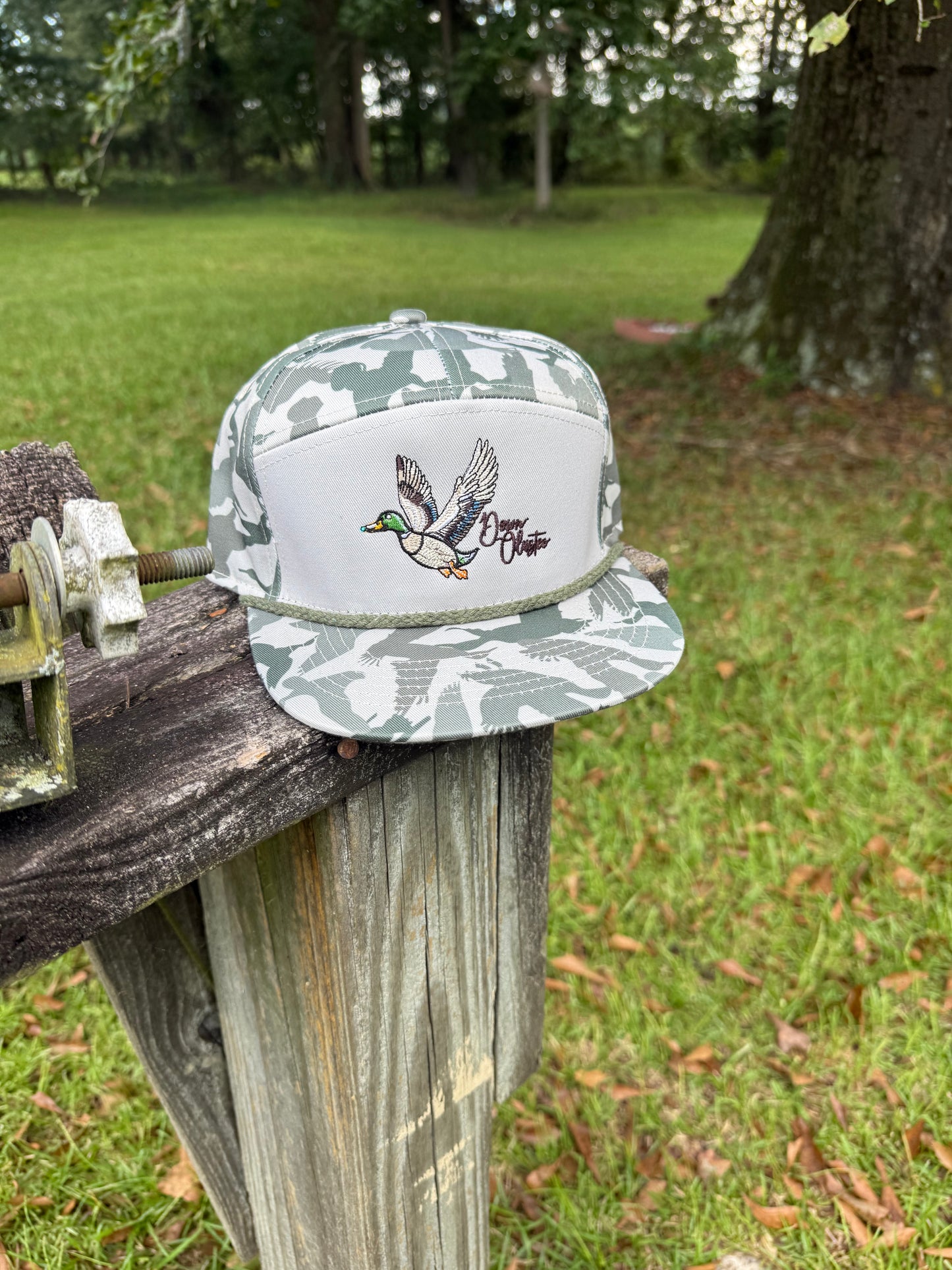 Duck in Flight Youth 7 Panel Hat