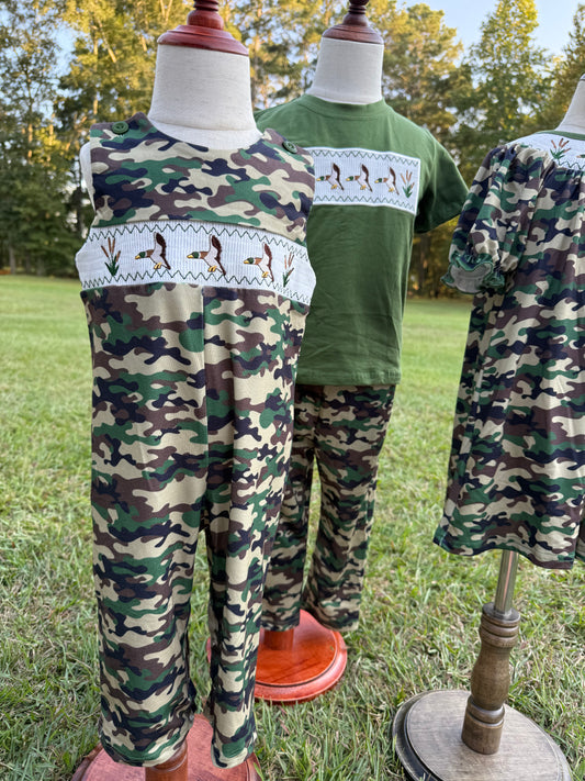 Smocked Duck Camo Jon Jon
