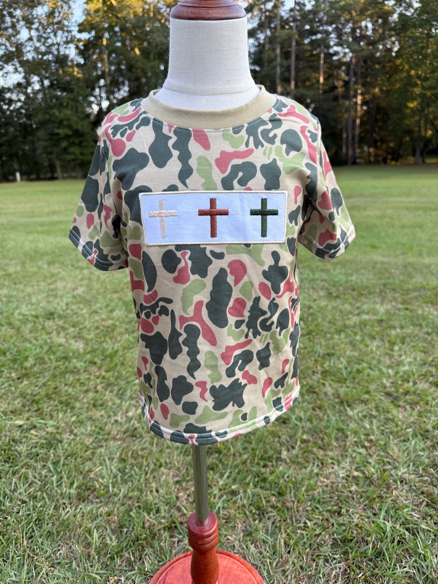 Camo Cross Tee