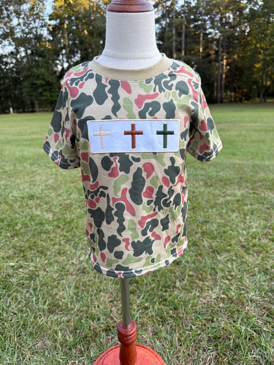 Camo Cross Tee