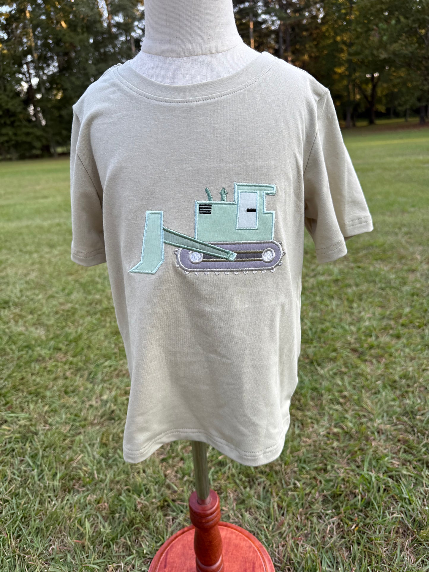 Excavator Applique Tee