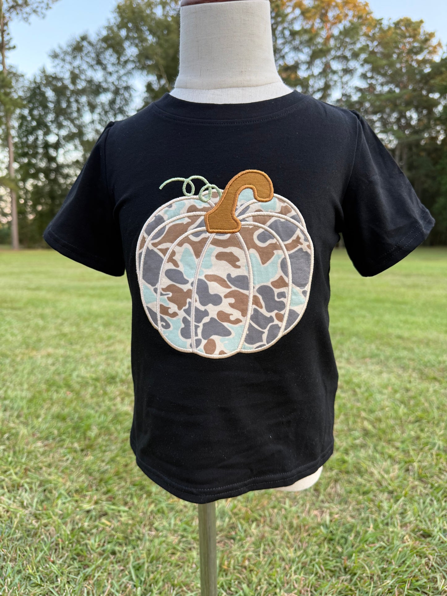 Camo Pumpkin Tee