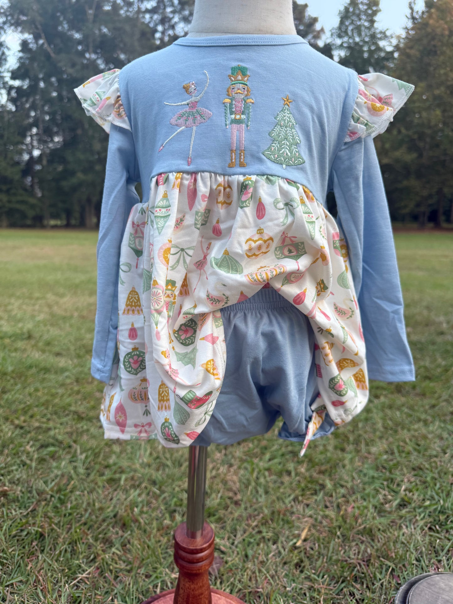 Nutcracker Coquette Diaper Cover Set