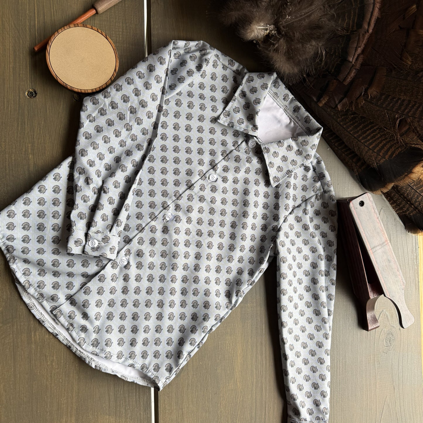 Boys Turkey Strut Button Down PREORDER