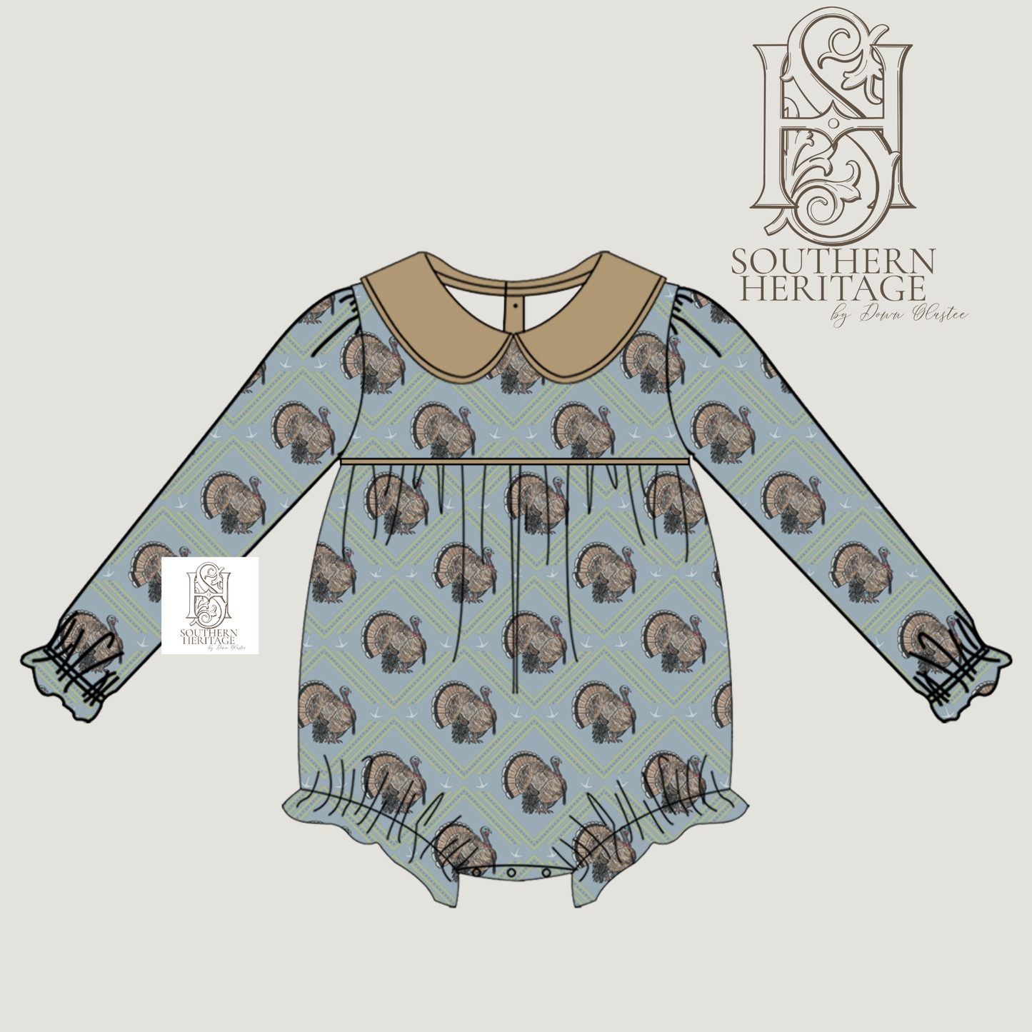 Girls Turkey Strut Bubble PREORDER