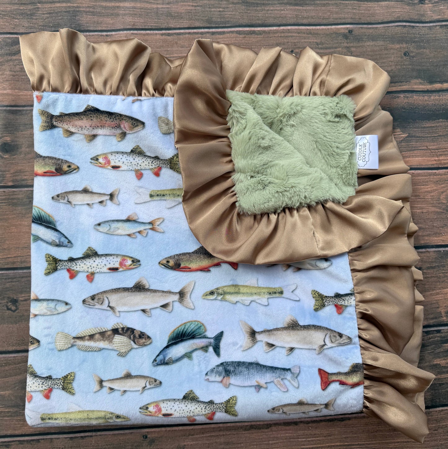 Gone Fishing Teether 10X10